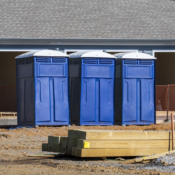 do you offer hand sanitizer dispensers inside the porta potties in Northwood Ohio